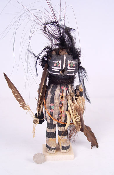 Appraisal: EARLY HOPI INDIAN KACHINA DOLL Circa 's or earlier Hopi