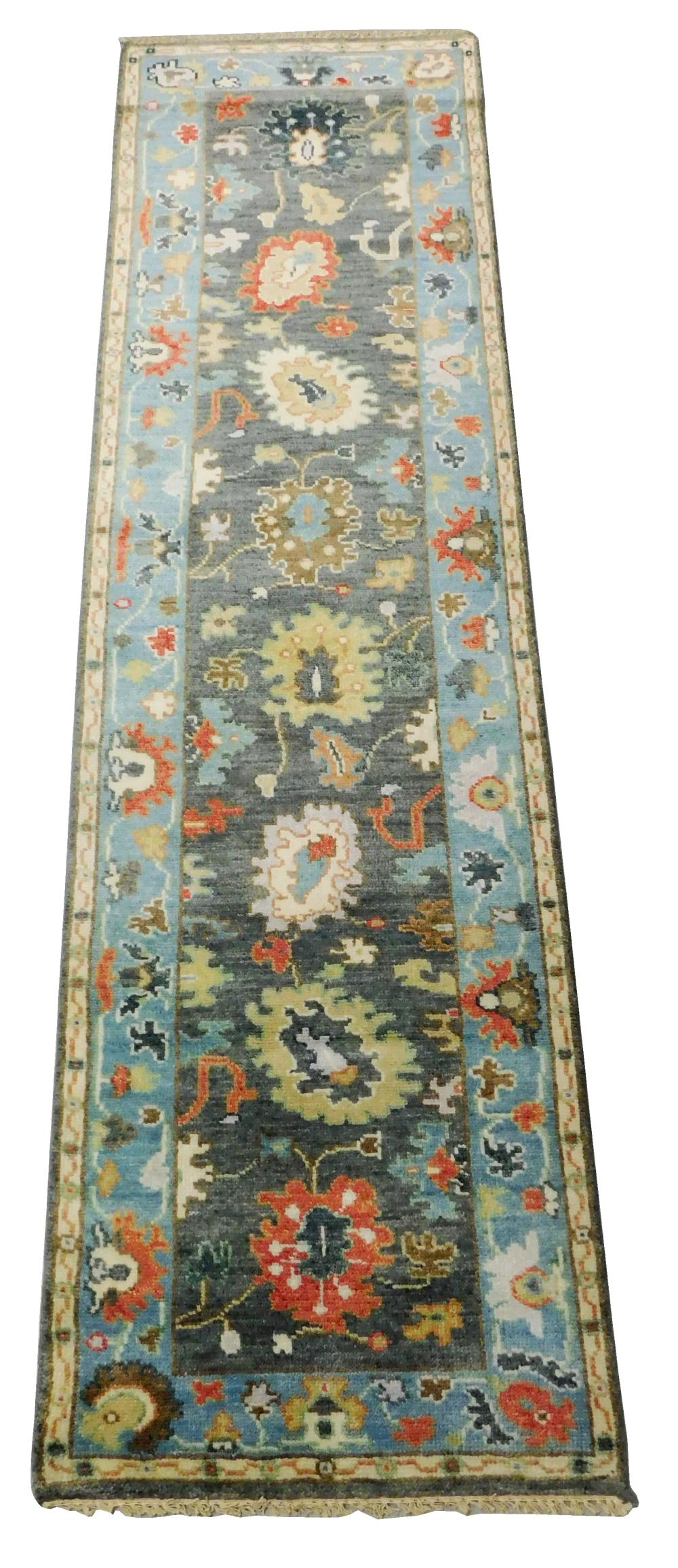 Appraisal: RUG Laristan Sultanabad runner ' x ' hand-woven wool classic