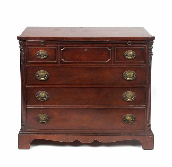 Appraisal: A Neoclassical style mahogany dresser height in width in depth