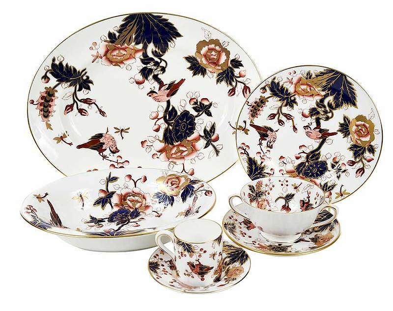 Appraisal: Coalport Hong Kong Demitasse Service for British - pieces Imari