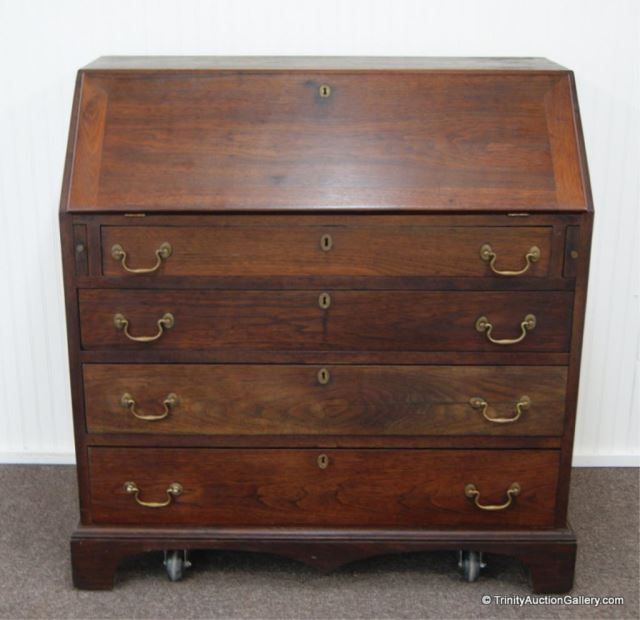 Appraisal: Antique c Oak Secretary Desk - BureauFrom a generation East