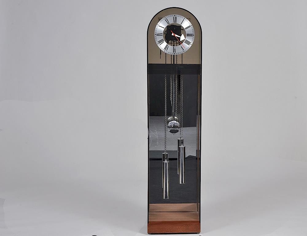 Appraisal: GEORGE NELSON DESIGNED LUCITE TALL CASE CLOCK American By Howard