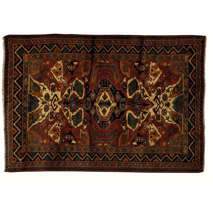 Appraisal: Afghan rug contemporary