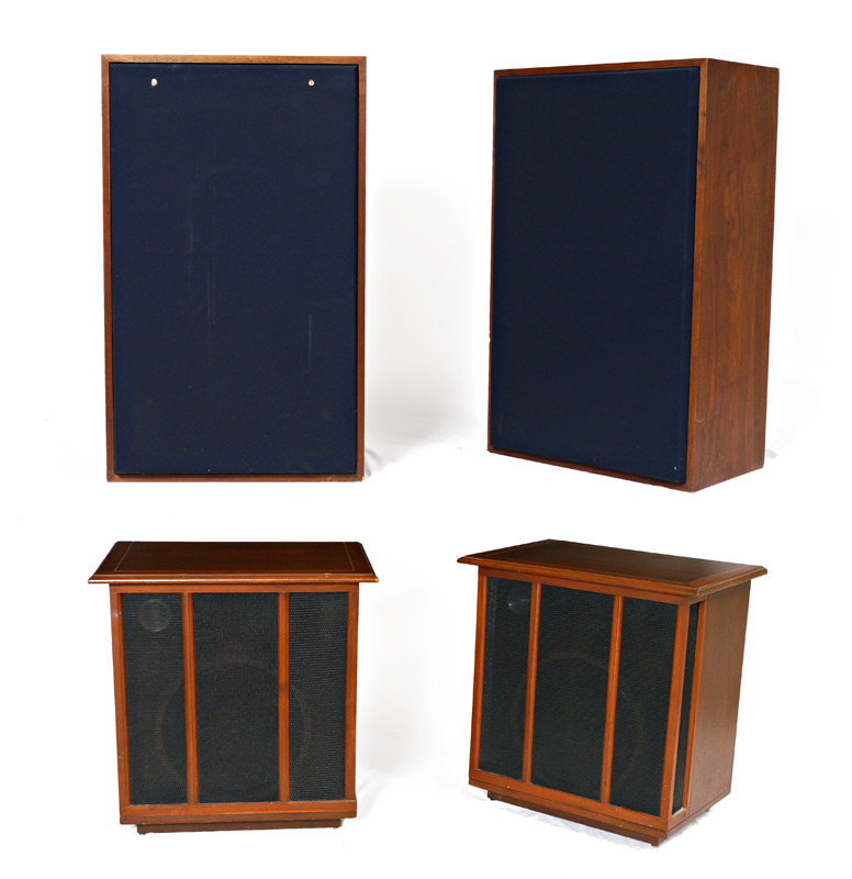 Appraisal: VINTAGE UNIVERSITY JBL SPEAKERS pairs to include JBL model Professional