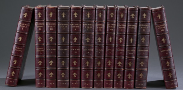 Appraisal: The Works of Henry Fielding Westminster Twelve volumes Bound in