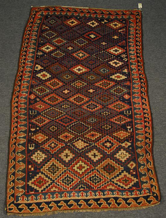 Appraisal: SOUJ BALUK RUG Persia circa feet inches x feet inches