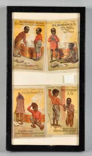 Appraisal: Fairbanks Soaps Trade Cards s to s Nice grouping of