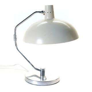 Appraisal: Michi Chrome Lamp Height inches Diameter inches