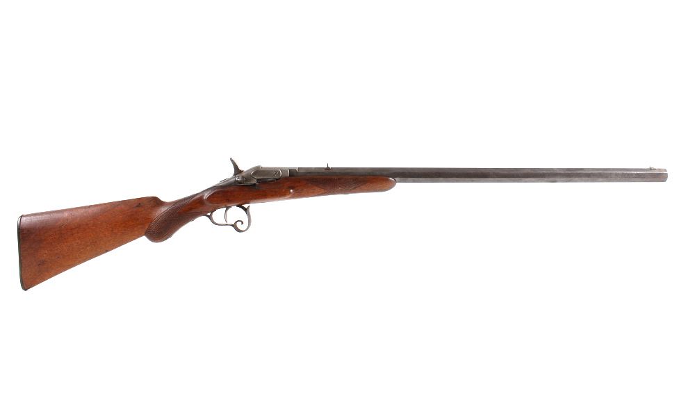 Appraisal: H Pieper Belgian Caliber Single Shot Rifle For your consideration