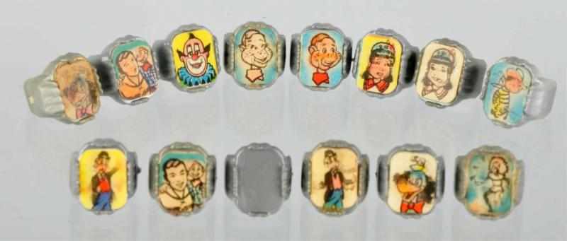 Appraisal: Approx Howdy Doody Nabisco Premium Rings Condition Very Good Size