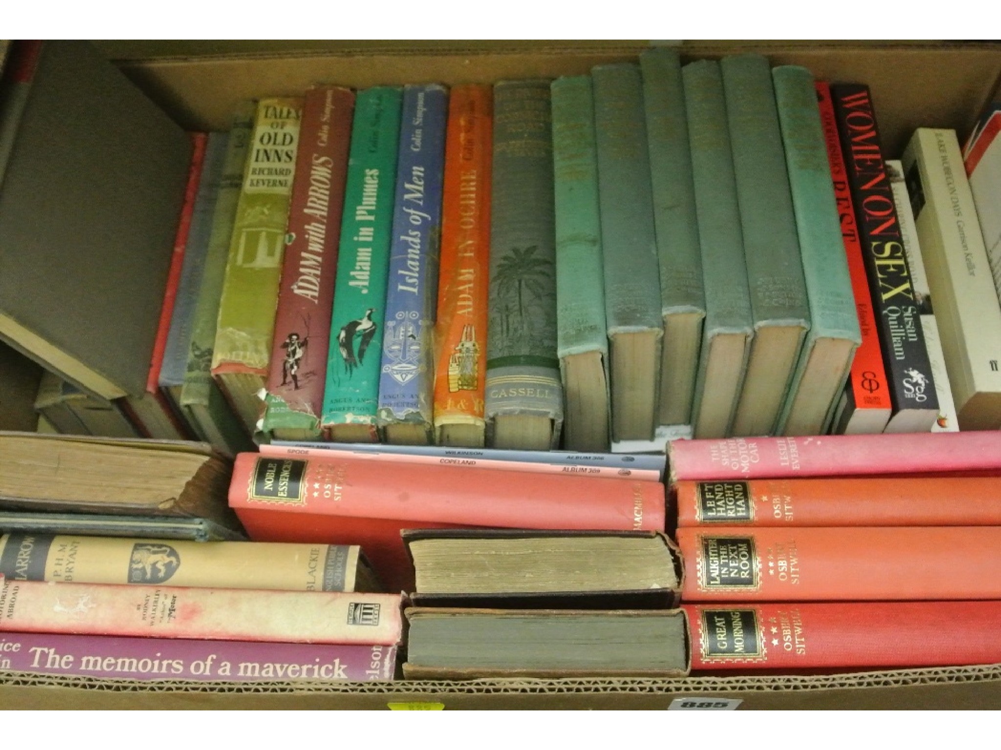 Appraisal: Two boxes of miscellaneous books including six Jane Austen titles