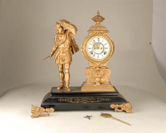 Appraisal: Ansonia Atilla Clock day time and strike H W D