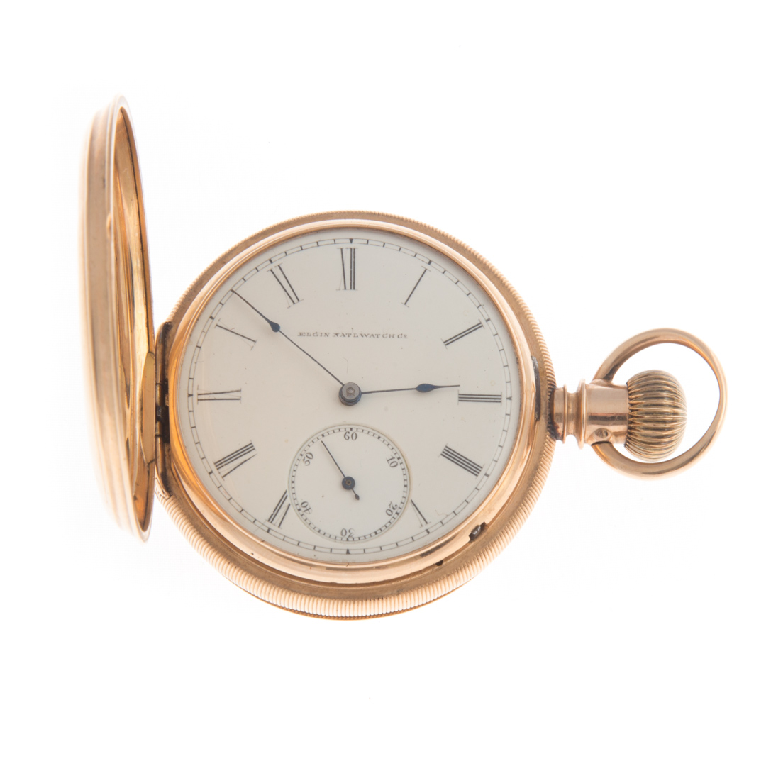 Appraisal: A Gent's K Hunter Case Pocket Watch K yellow gold