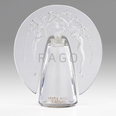 Appraisal: LALIQUE Rare perfume Leurs Ames Condition Report