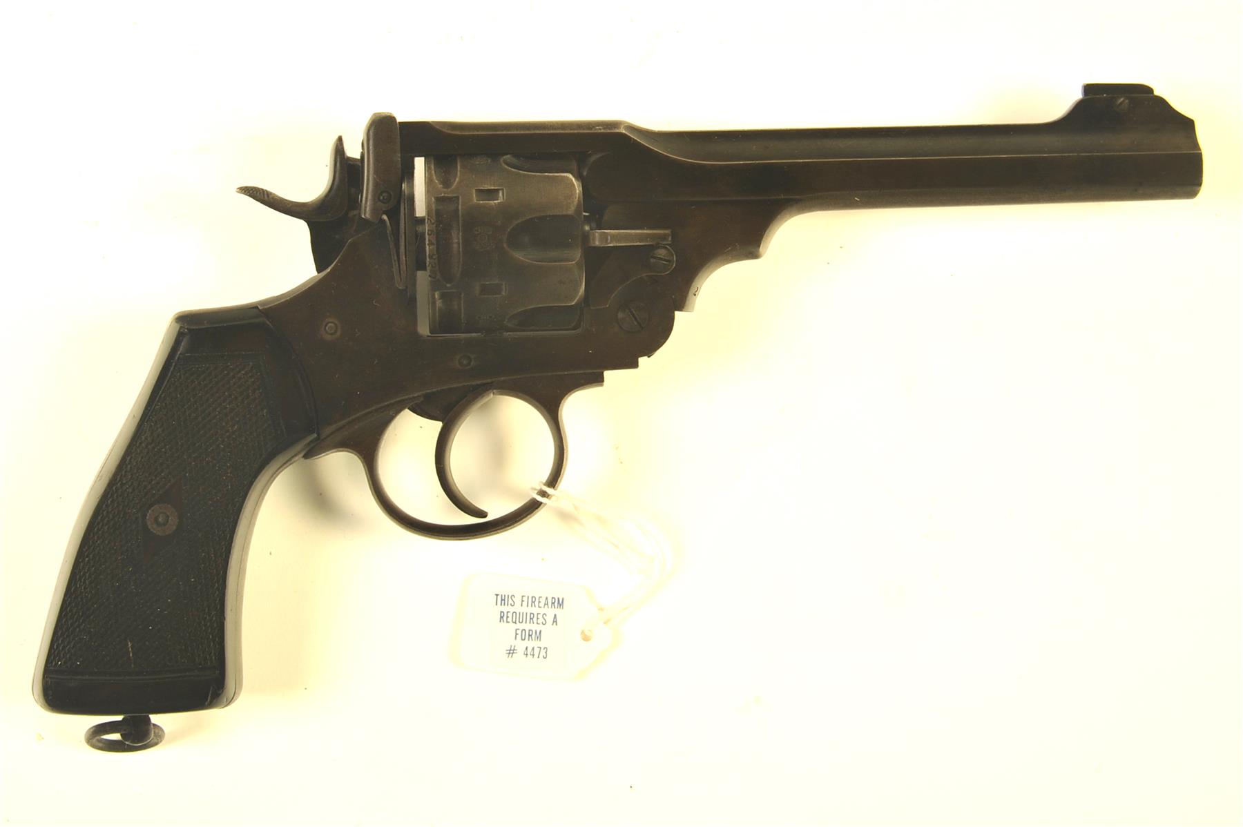 Appraisal: WEBLEY AND SCOTT BREAK-TOP MARK VI SIX-ROUND REVOLVER England nd