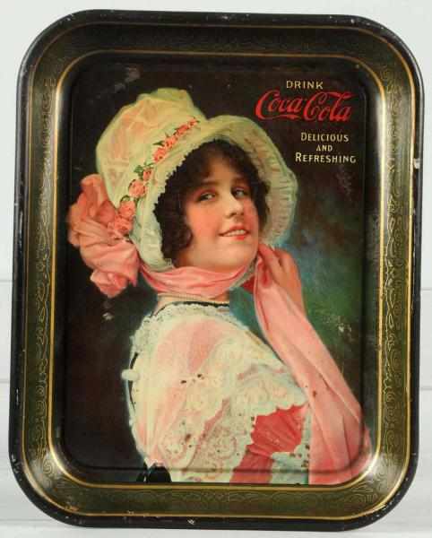 Appraisal: Coca-Cola Serving Tray Nice color Some minor pitting and rub