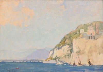 Appraisal: Edward Holroyd Pearce British - Vico Naples signed lower left