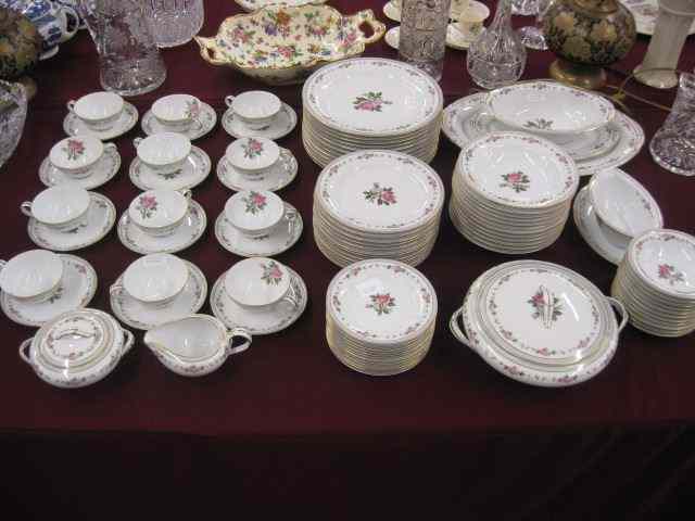 Appraisal: pc Noritake ''Reverie'' China Service for with servers excellent