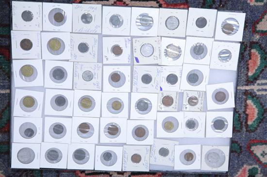 Appraisal: GROUP OF NAZI GERMANY COINS Group includes sixteen Reichspfennig Eight