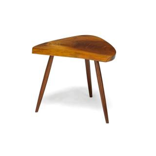 Appraisal: GEORGE NAKASHIMA Wohl side table GEORGE NAKASHIMA - NAKASHIMA STUDIOWohl