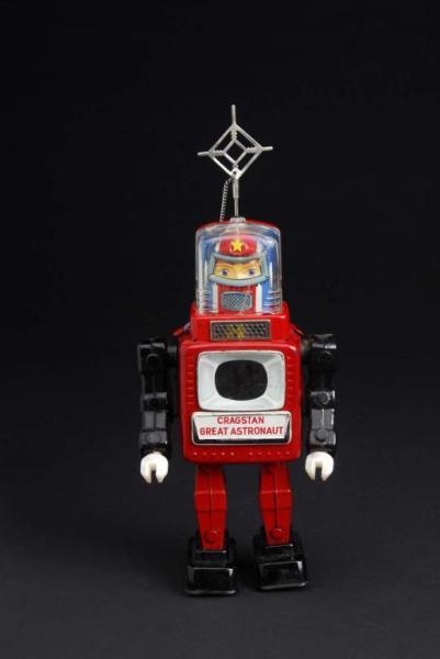 Appraisal: Cragstan Great Astronaut Toy Description Japanese Working When in operation