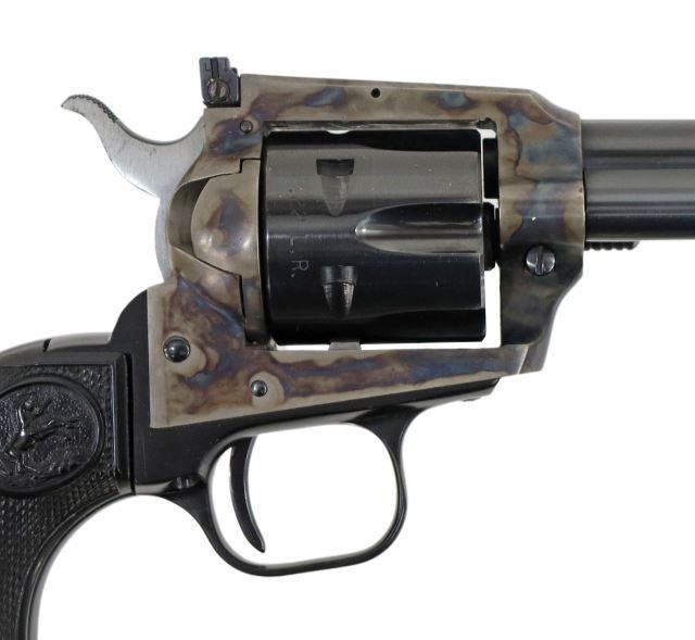 Appraisal: Colt Single Action Army New Frontier Flattop revolver mfg LR