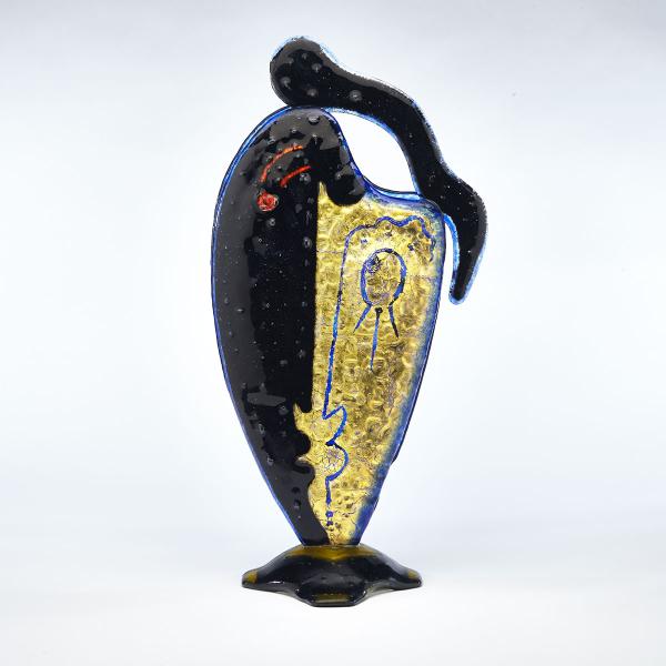 Appraisal: Silvio Vigliaturo Italian b Angeli e Diavoli Glass Sculpture c