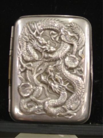 Appraisal: SILVER CIGARETTE CASE