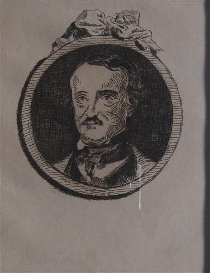 Appraisal: DOUARD MANET french - EDGAR POE Etching x in Guerin