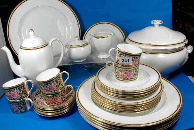 Appraisal: Wedgwood Clio Dinner and Coffee Set comprising x Charger Style