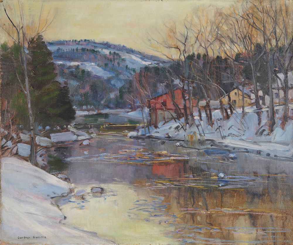 Appraisal: GEORGE GARDNER SYMONS American - Shelburne Falls GEORGE GARDNER SYMONS