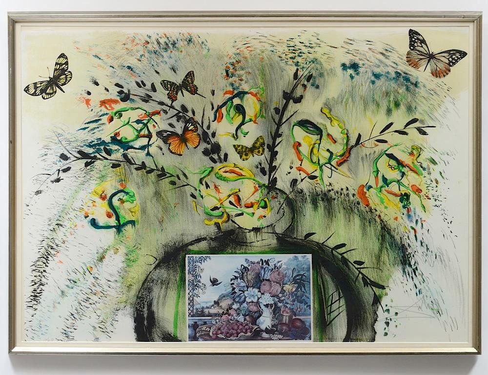 Appraisal: SALVADOR DALI Spanish - Les Fleurs et Fruite From the