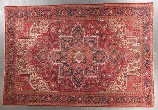 Appraisal: Herez carpet Iran circa x Estimate - Good condition