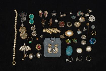 Appraisal: Group of assorted costume Jewelry