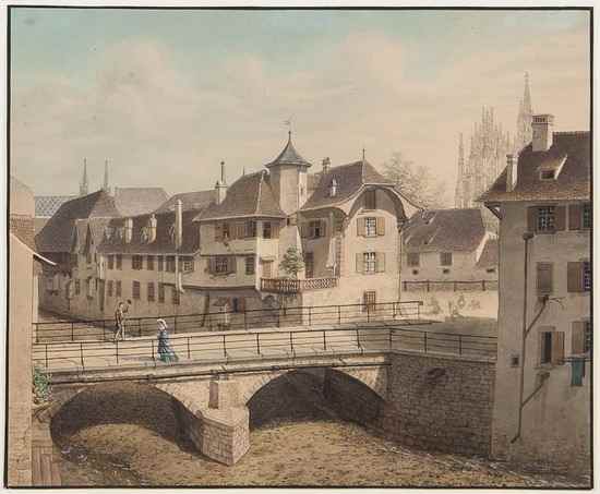 Appraisal: Johann Jakob Schneider - views in Basel including one of