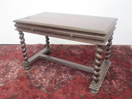 Appraisal: WRITING TABLE A late th C English Jacobean style writing