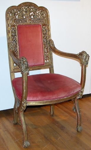 Appraisal: th Century Renaissance Revival Rector's Chair th Century European Chair