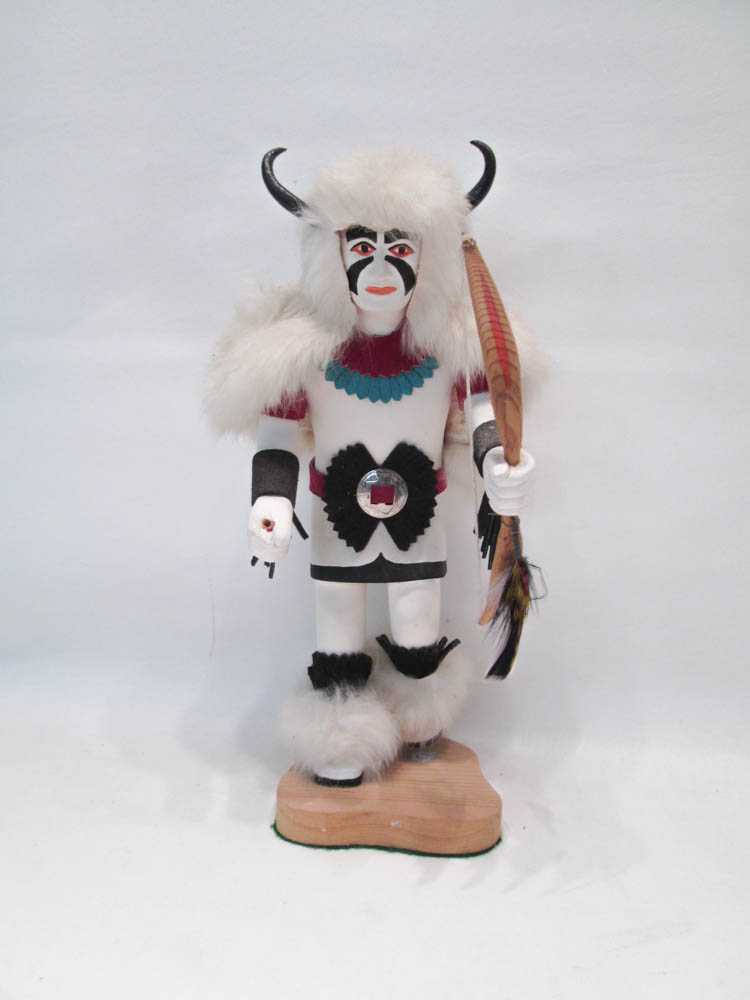 Appraisal: NORTHWEST NATIVE AMERICAN KACHINA DOLL the hand carved wood doll