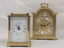 Appraisal: A modern brass carriage clock English movement ht cm with