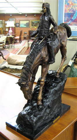 Appraisal: AFTER FREDERIC SACKRIDER REMINGTON American - The Mountain Man introduced