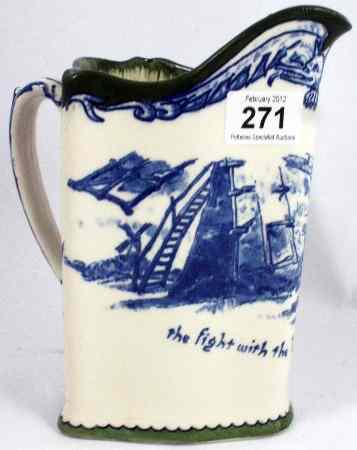 Appraisal: Royal Doulton Large Don Quixote Water Pitcher The Fight with