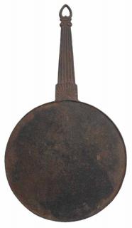 Appraisal: Rare Southern Cast Iron Three Skillet Shenandoah Virginia late th