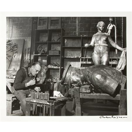 Appraisal: DOISNEAU ROBERT - Midi a la Fonderie Rudier-Decembre Estimate -