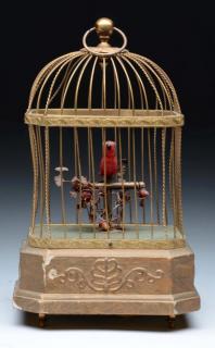 Appraisal: Early Single Bird in Cage Automaton Both continuous and intermittent