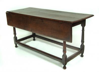 Appraisal: AN OAK REFECTORY TABLE of Westmorland type early th century