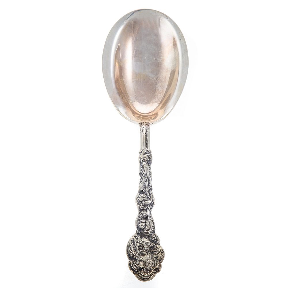 Appraisal: Gorham Sterling Versailles Serving Spoon without monogram in L ozt