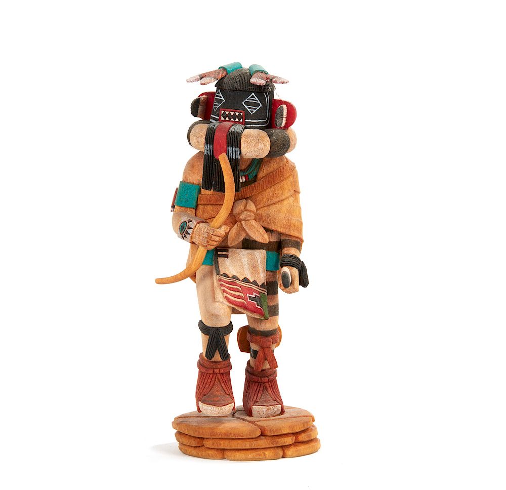 Appraisal: Hopi Left-Handed Kachina Siyangephoya Duane Dale Hyeoma Hopi Left-Handed Kachina