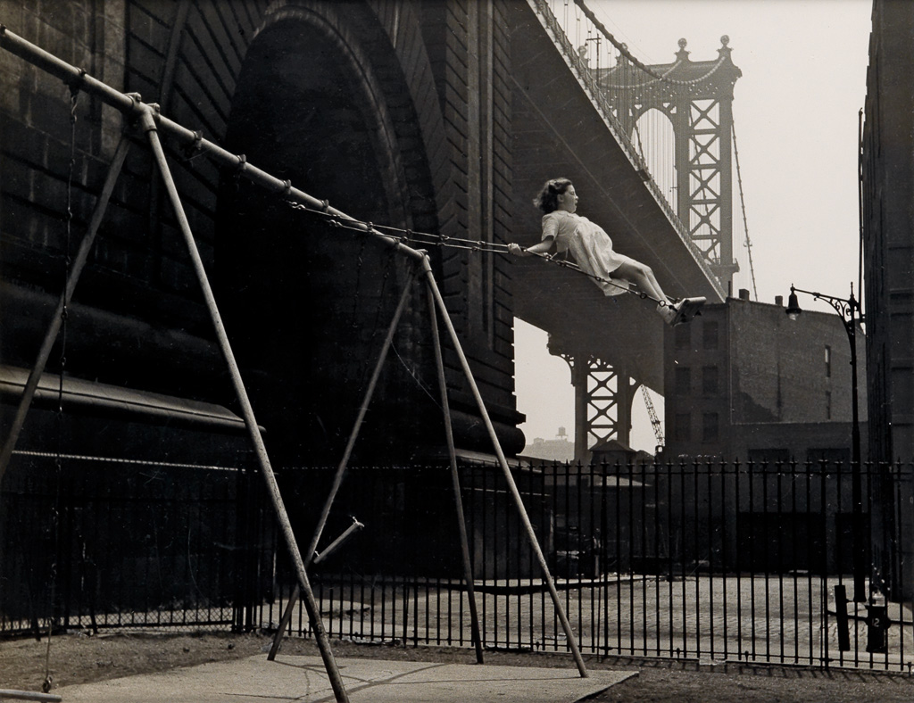 Appraisal: WALTER ROSENBLUM - Girl on a Swing Pitt Street N