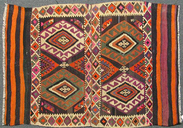 Appraisal: A kilim size approximately ft in x ft in