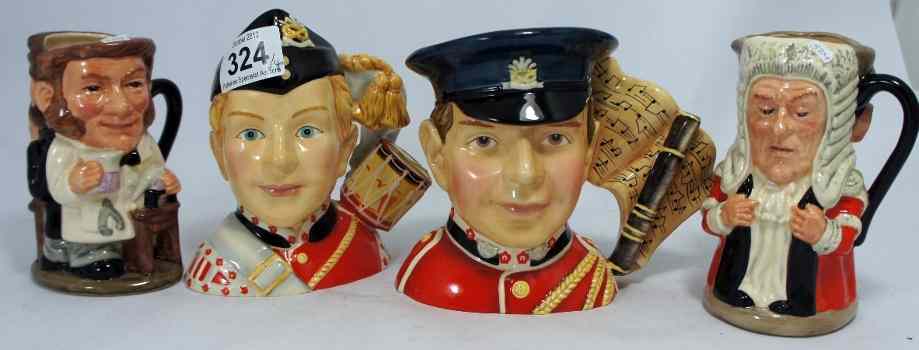 Appraisal: Royal Doulton Mid Sized Character Jug North Staffordshire Drummer Boy